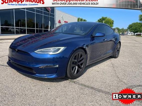 TESLA MODEL S 2021 5YJSA1E61MF453091 image